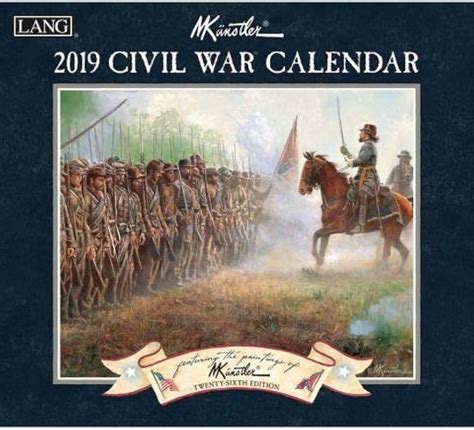 Mort Kunstler Civil War Calendar 2024 - Meggi Tabbie