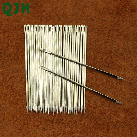 3Sizes 4.8cm 5.8cm 7cm leather sewing needle Stainless Steel Handy ...