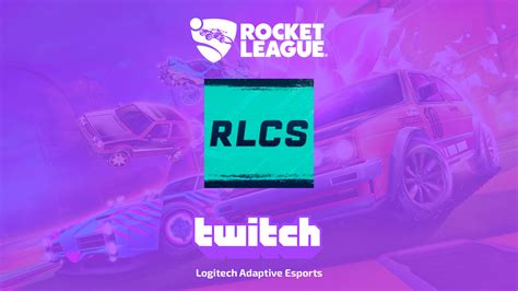 Twitch Drops награды Logitech Adaptive Esports для Rocket League