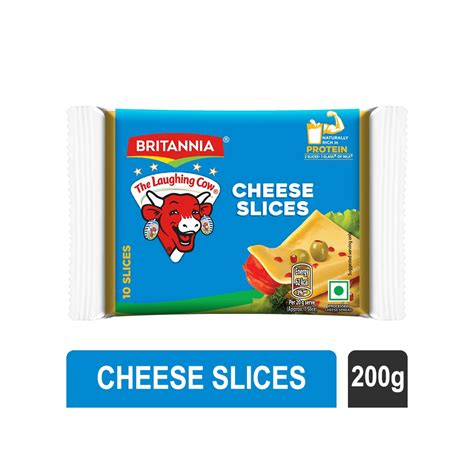 Britannia Cheese Slices 200 g Price - Buy Online at ₹161 in India