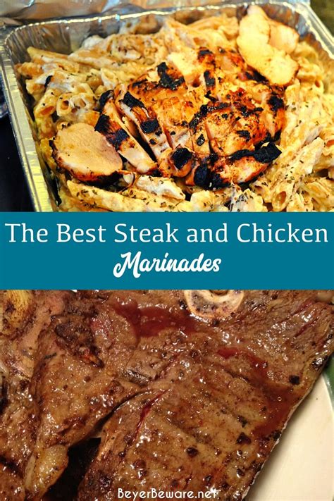 Grilling season calls for the best steak and chicken marinade recipes ...