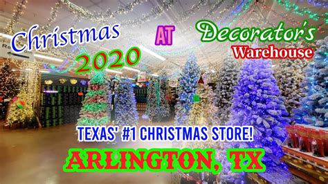 Christmas At Decorator's Warehouse 2020!!! Texas' #1 Christmas Store!!! - Arlington, TX - YouTube