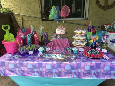 Mermaid Pool Parties, Mermaid Party, Pool Party, Birthday Cake ...