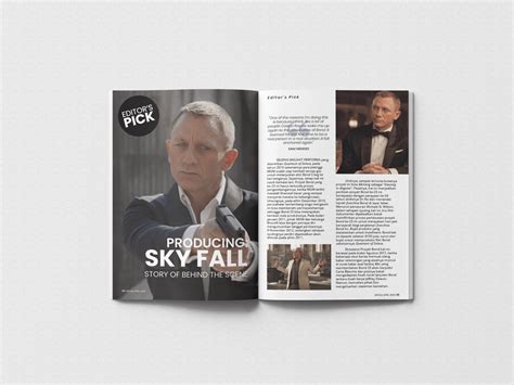 Film/Movie Magazine Layout by Nadia Hikmah on Dribbble