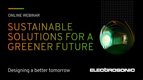 Sustainable Solutions for a Greener Future: Designing a Better Tomorrow