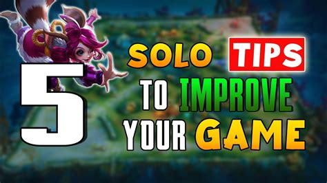 5 BEST Tips for Solo Players | Mobile Legends Tips and Tricks 2023 ...