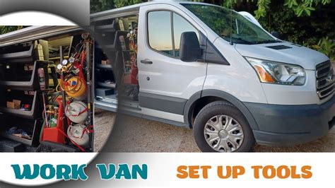 hvac tools hvac work van setup electrician - YouTube