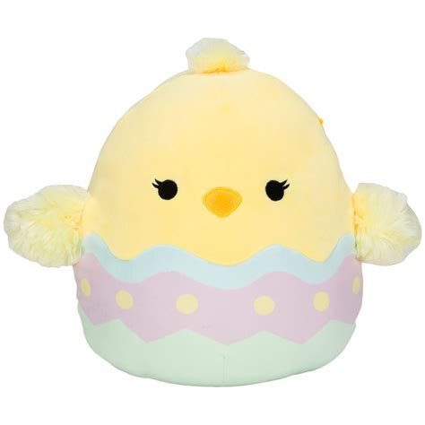 Squishmallows Mini Aimee the Chick in Egg Stuffed Animal, 5" - Classic Stuffed Animals - Hallmark