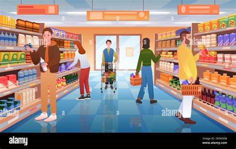 Grocery Aisle Clipart