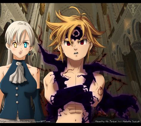 *Demon Meliodas Protecting Goddess Elizabeth* - Nanatsu No Taizai photo (40999296) - fanpop