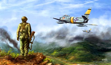 Korean War Aviation Art