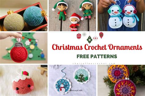 25+ Crochet Christmas Ornaments (Free Patterns!)