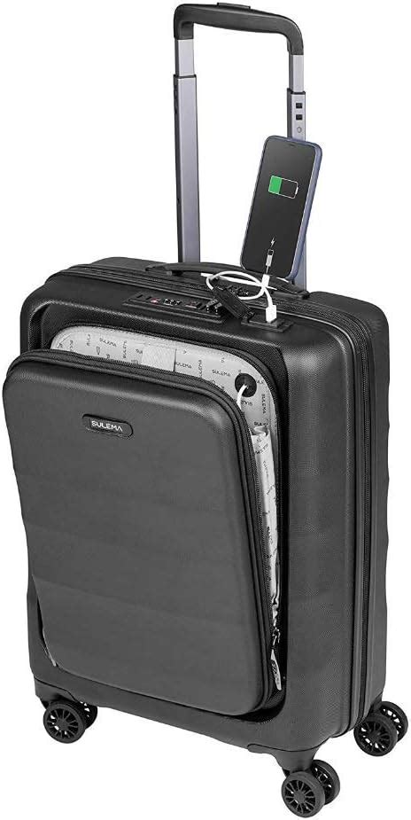 Sulema Cabin Luggage Ryanair 55x40x20 cm, Hand Luggage, Lightweight ...