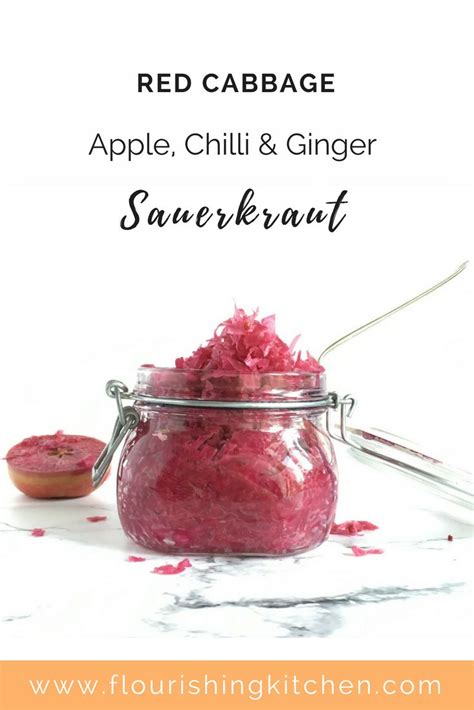 Red Cabbage Sauerkraut Recipe | raw food recipes | Recipe | Red cabbage sauerkraut, Sauerkraut ...