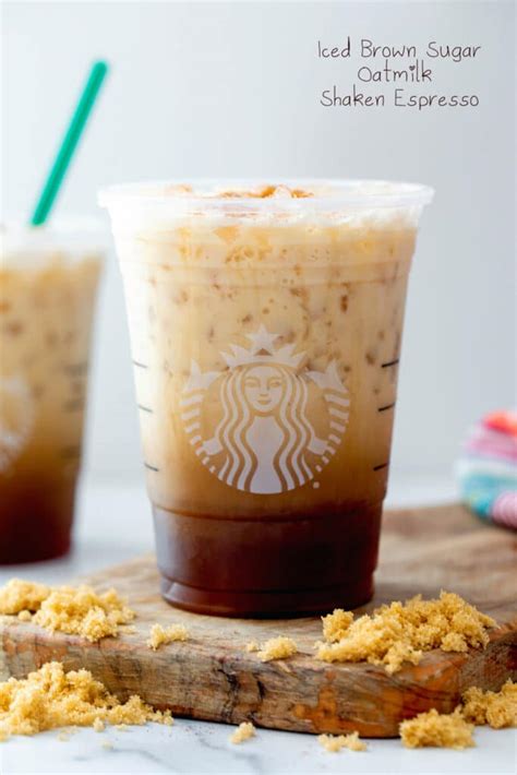 Iced Brown Sugar Oatmilk Shaken Espresso {Starbucks Copycat}