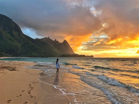 Sunset in Kauai: The Best Places to Watch on the Island | Beautiful beach vacations, Beach ...