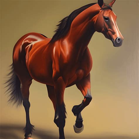 Horse Oil Painting · Creative Fabrica