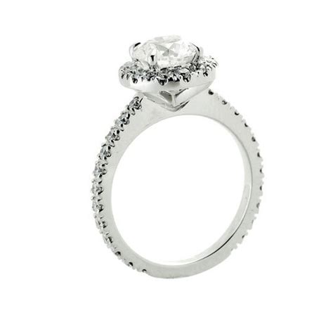 Round Brilliant Diamond Halo Ring - King Street Design