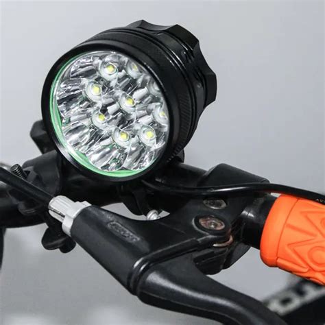 D11 Waterproof Cree XML T6 LED Flashlight 18650 Cycling Bike Bicycle Light Head front Lights ...