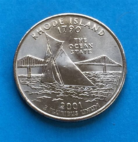 2001 D Rhode Island State Quarter | Etsy