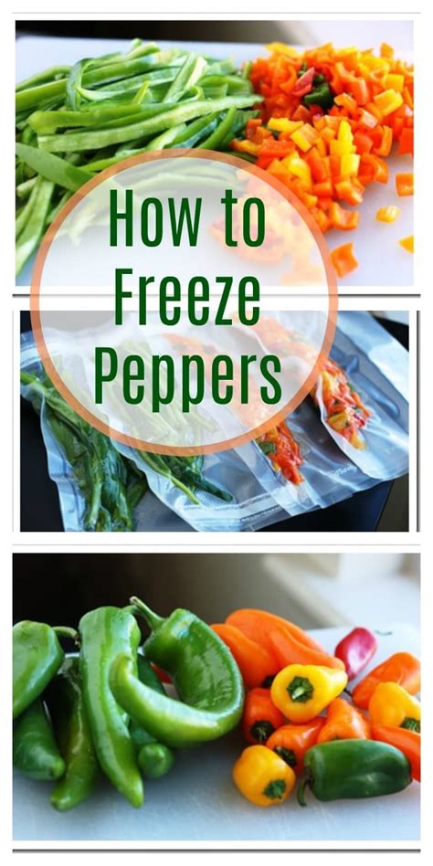 How to Freeze Peppers - Super Healthy Kids