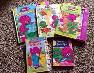 Barney Book Lot Of 5 Play A Sound | eBay