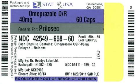 OMEPRAZOLE (STAT Rx USA LLC): FDA Package Insert, Page 9