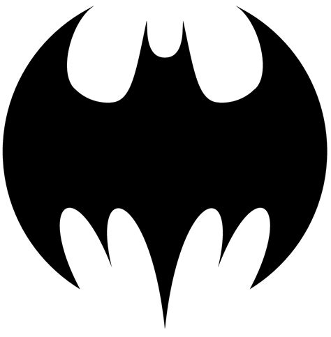 Original Batman Symbol Outline - ClipArt Best