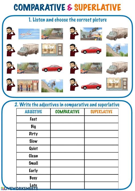 Comparatives and superlatives 152132 | RobertoSantse