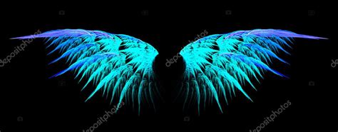 Blue angels wallpaper | Blue angel wings — Stock Photo © xtern #7217771