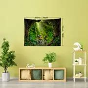 Nature Forest Pathway Tapestry Wall Hanging Art Living Room - Temu