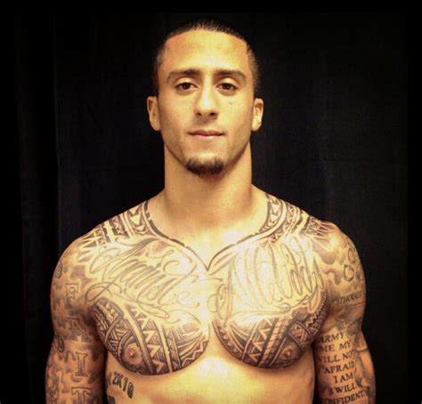 49ers' Colin Kaepernick Unveils New Chest Tattoo in Aftermath of Super ...