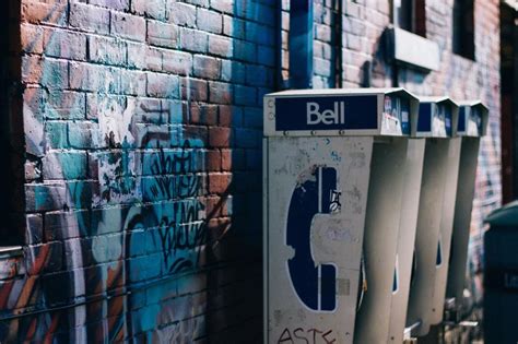 Free Stock Photo of Payphone Booth on Street | Download Free Images and Free Illustrations