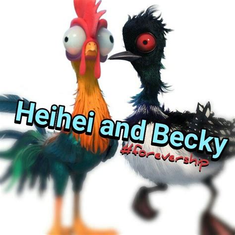 Heihei from Moana and Becky from finding Dory. Both smarter than they ...