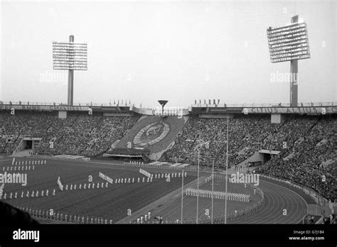 Moscow Olympic Games 1980 - Opening Ceremony - Olympic Stadium. General ...