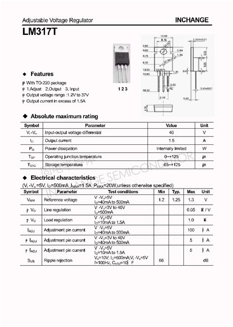 LM317T_4347946.PDF Datasheet Download --- IC-ON-LINE