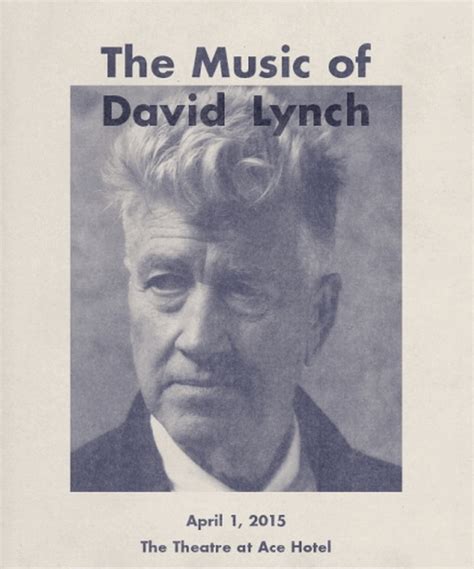 The Music of David Lynch - LA Guestlist