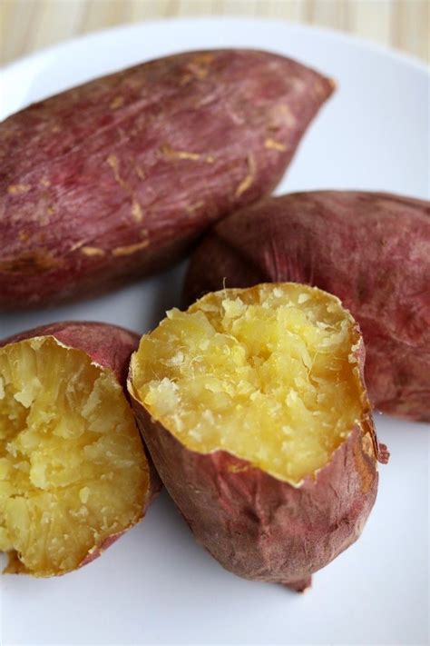 Baked Japanese Sweet Potato (Yam) | Recipe | Japanese sweet potato ...