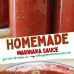 Canning Marinara Sauce - Walking On Sunshine Recipes