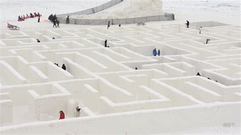 Record-breaking Snow Maze set to be even bigger in 2020 | CTV News