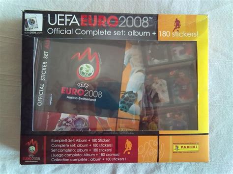 Panini - Euro 2008 Austria-Switzerland - Mini album + all - Catawiki