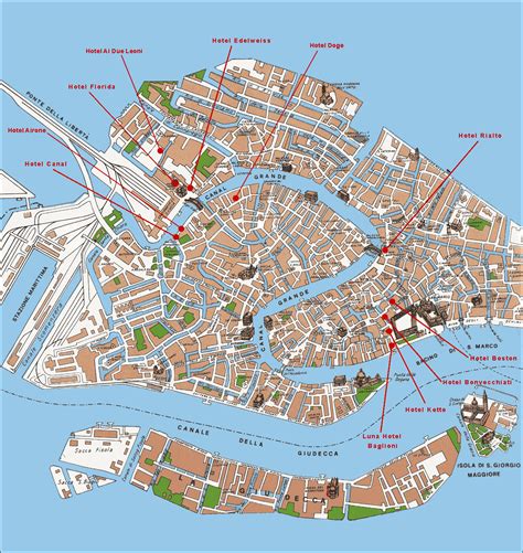 RIALTO BRIDGE MAP - TravelsFinders.Com