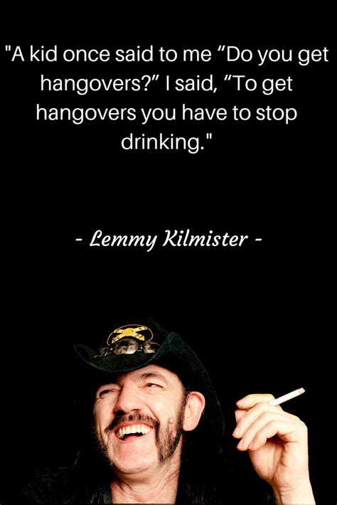 Is this the most rock 'n roll quote by Lemmy? | Rock and roll quotes, Rock music quotes, Lemmy