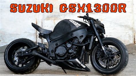 Suzuki gsx1300r Hayabusa custom - YouTube