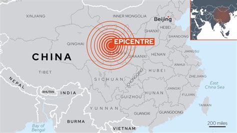 China earthquake map: Where Gansu province quake has killed over 120