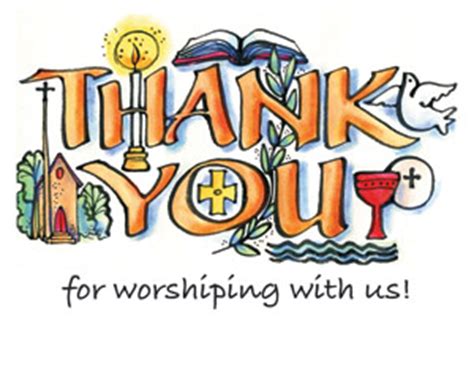 Thank You For Worshiping Po Card - Custom Imprinted Custom Order : Creative Communications ...