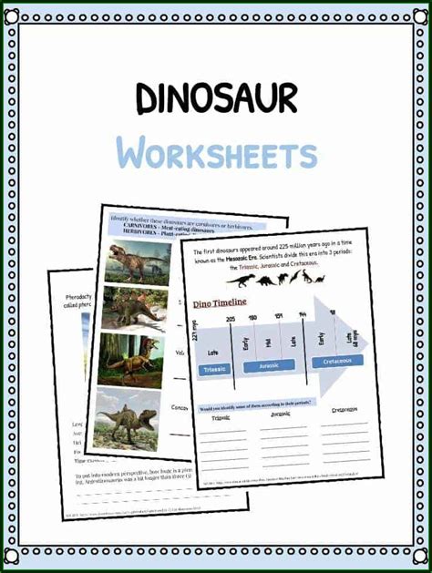 Dinosaur Timeline Worksheet Ks1 - Worksheet : Resume Template Collections #m4Abk4yPLw