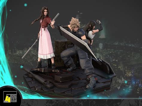 Final Fantasy 7 Remake Statue - ZBrushCentral