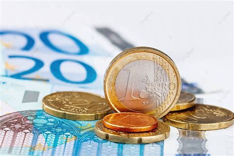 Euro Official Currency Of 19 Eu Nations Finance Wealth Close Up Photo ...