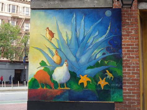 Ed Abillano: Today's Board Street Art - Chickens